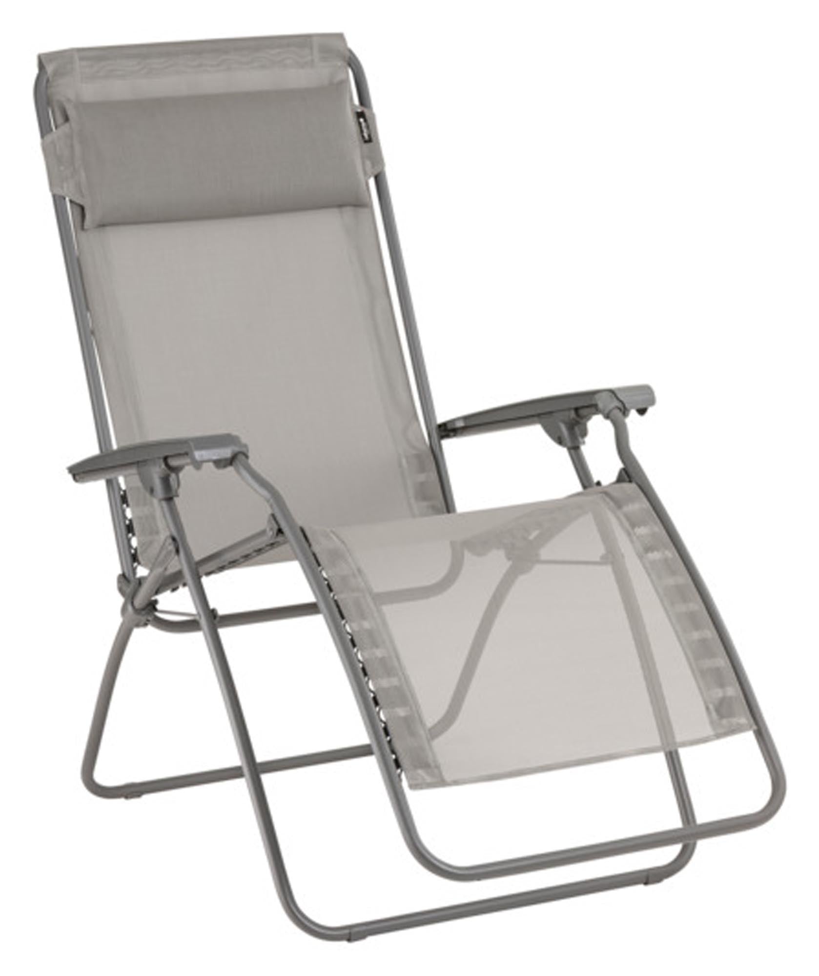 Entdecken Sie den LAFUMA Relaxsessel R-Clip Color Block terre – der perfekte Liegestuhl für Komfort, Stil und witterungsbeständige Entspannung im Garten.