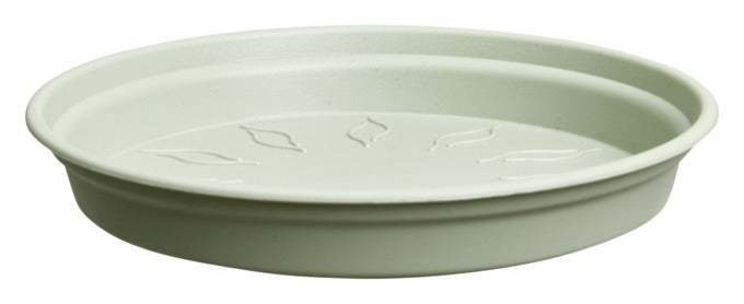 ELHO Untersetzer ø 34 cm steingrün in  präsentiert im Onlineshop von KAQTU Design AG. Pflanzentopfzubehör ist von ELHO