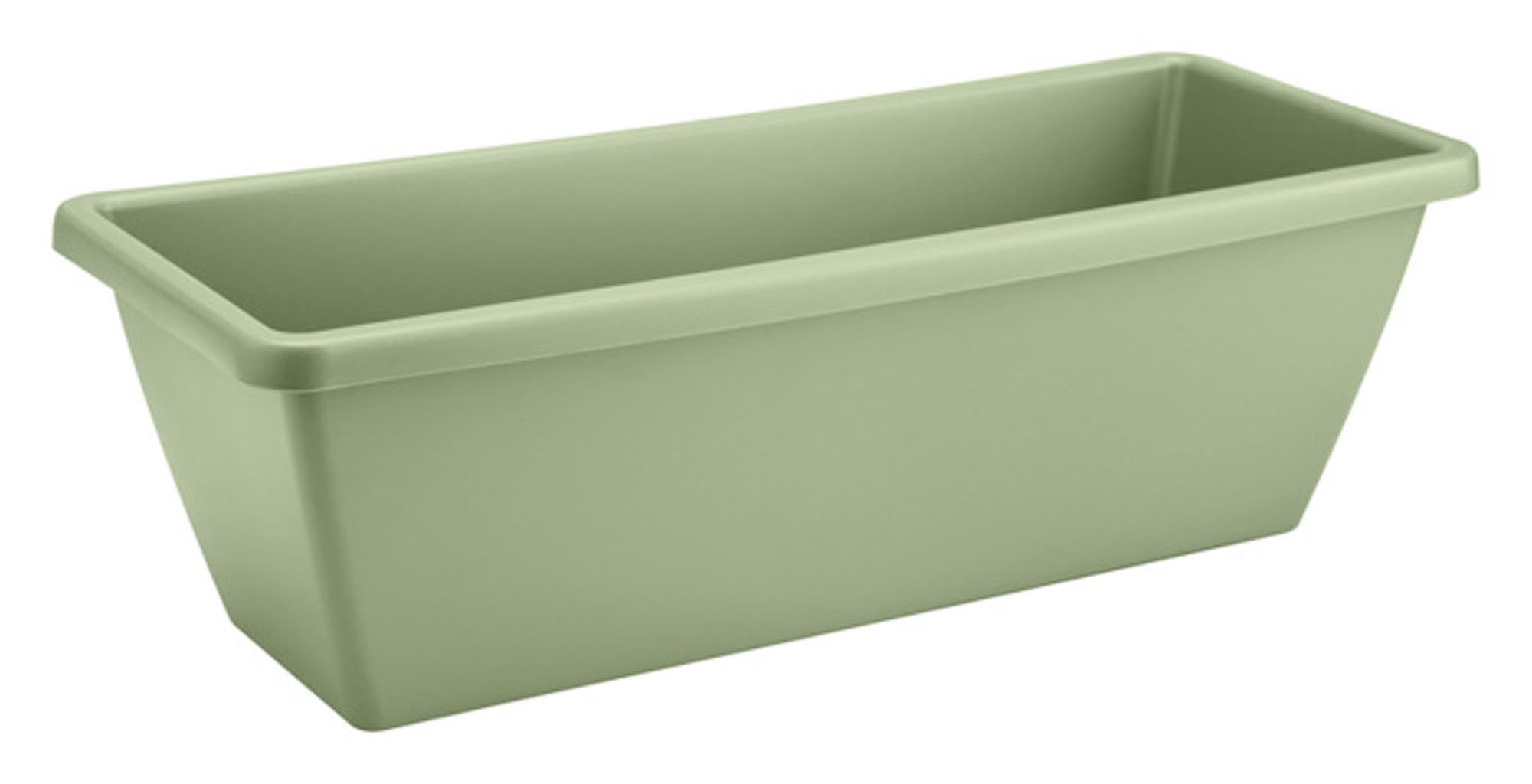 Entdecken Sie den ELHO Balkonkasten Barcelona 40 cm in pistazien grün. Umweltfreundlich, robust und ideal für Blumen, Kräuter und Sträucher.