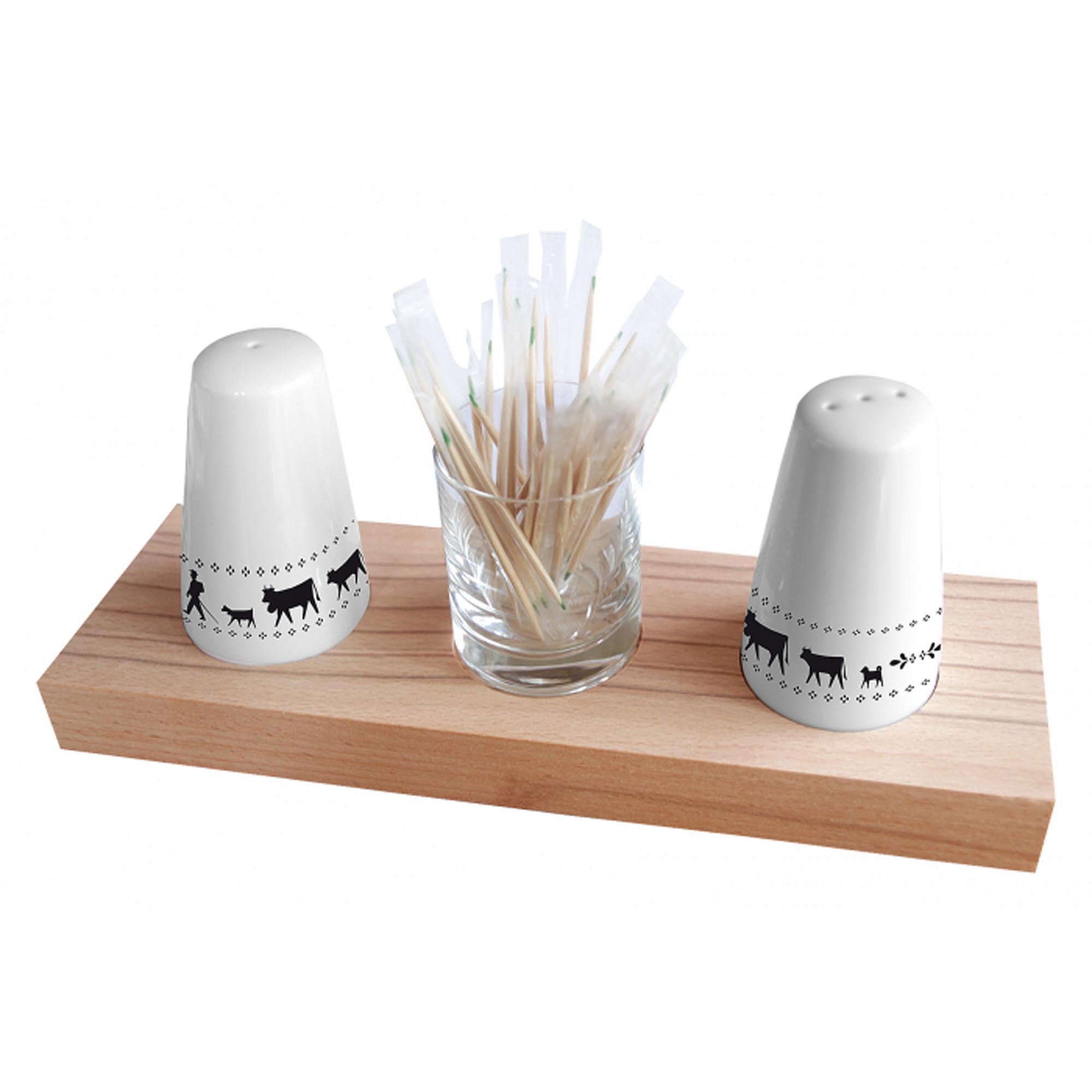 Entdecken Sie das stilvolle STEINLIN Gewürzset Alpaufzug aus Rotbuche. Ideal für die Aufbewahrung und Präsentation Ihrer Gewürze. Hochwertig, langlebig und pflegeleicht.