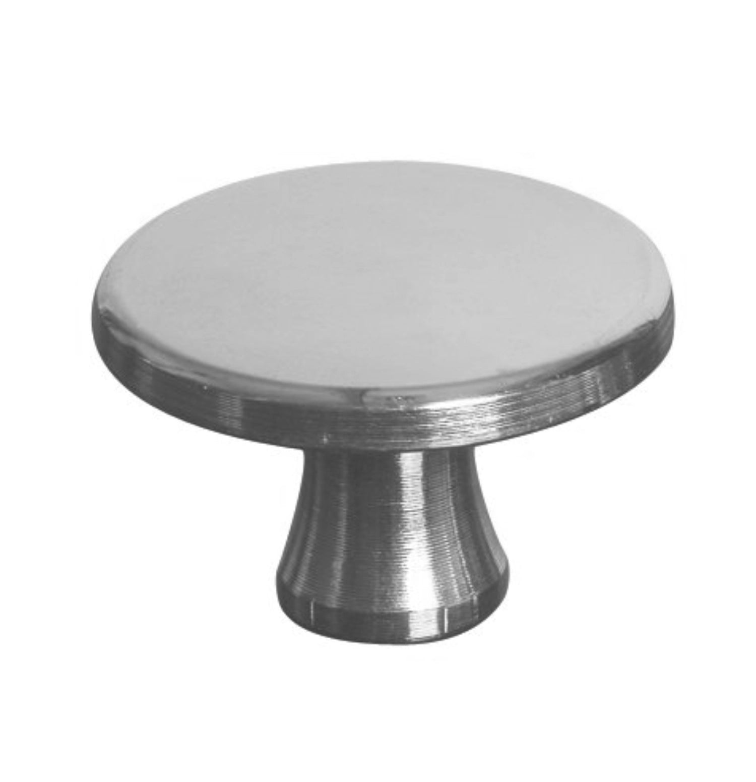 Deckelknauf vernickelt, gross