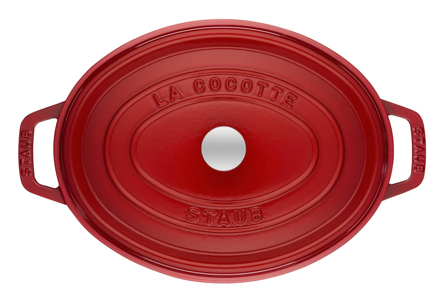 Elegante ovale Cocotte von Staub mit 5,5 Litern, perfekt für schmackhafte Gerichte und stilvolles Servieren.