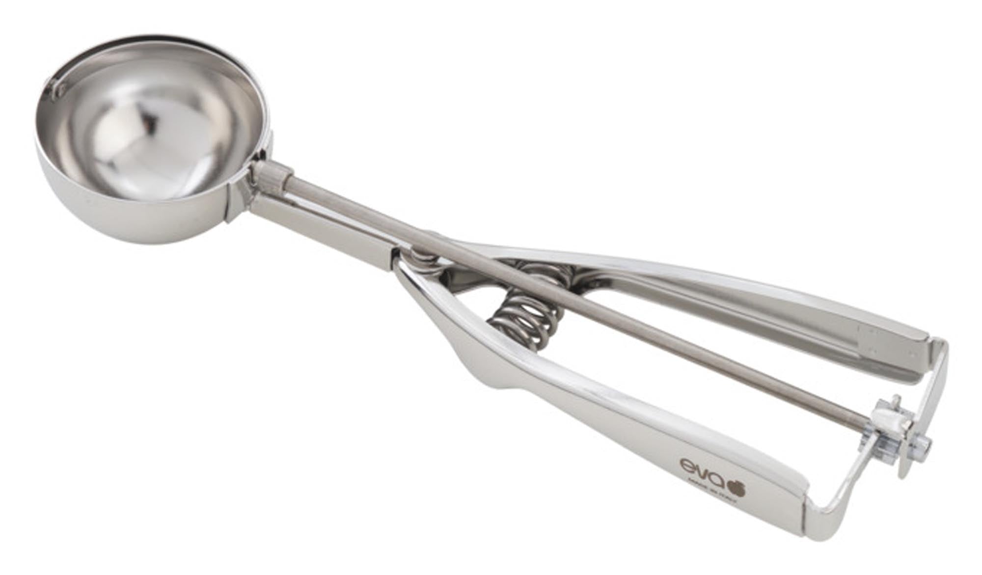 EVA Eisportionierer 1/24 l ø 5.5 cm: Präzises Portionieren von Eiscreme, robustes Edelstahl, hygienisch und ergonomisch. Ideal für Gastronomie und Zuhause.