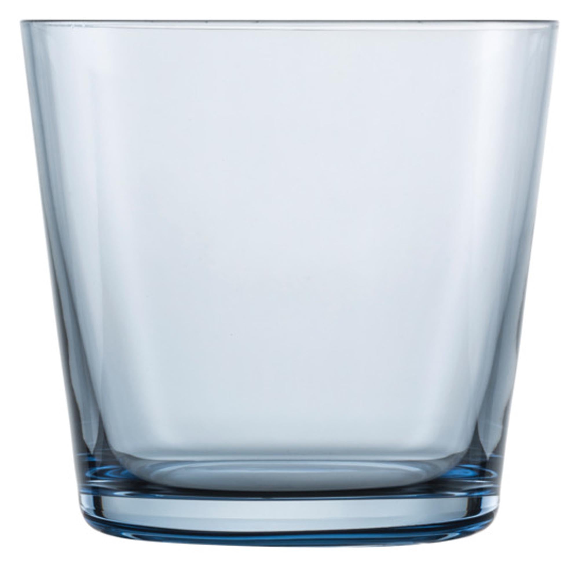 Elegantes ZWIESEL GLAS Wasserglas Together 42 in smoke blue, 4 Stück. Hochwertiges Kristallglas, bruchsicher, spülmaschinenfest, ideal für jeden Anlass.