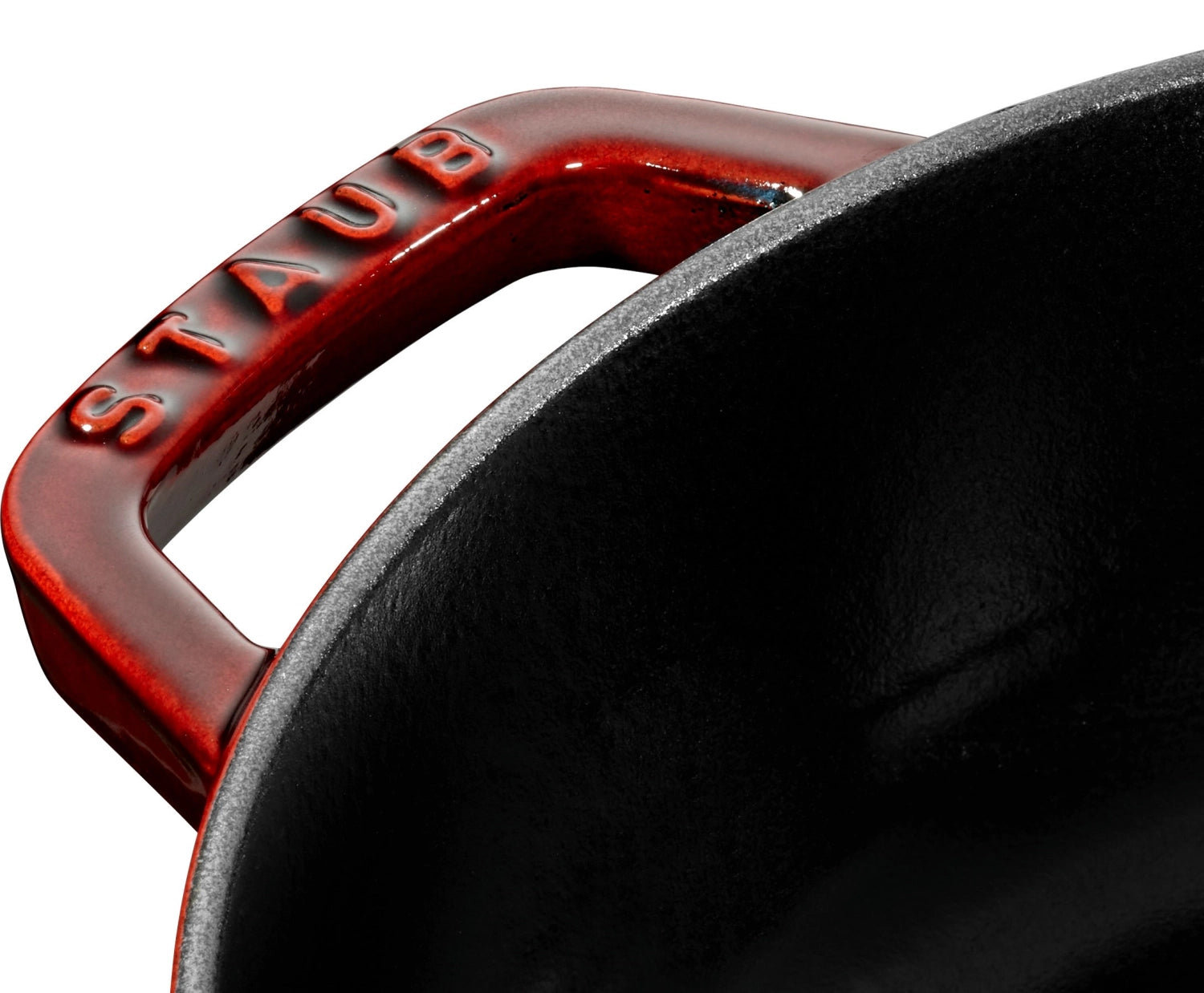 Sauté pan Chistera 28 cm, Bordeaux, cast iron