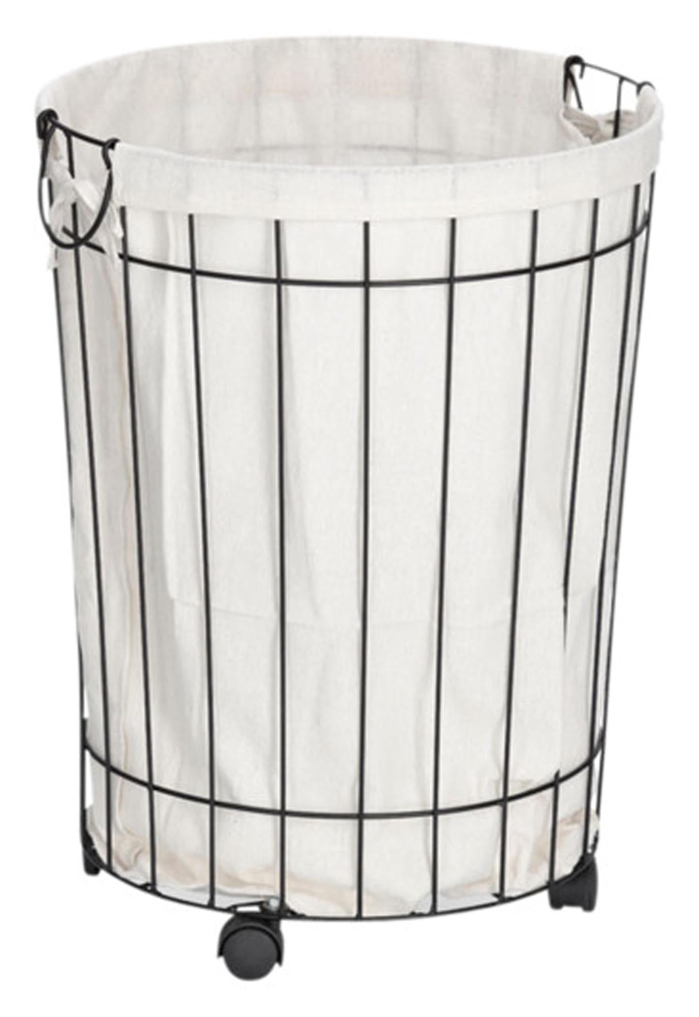 Entdecken Sie den ZELLER Wäschesammler mit Rollen (ø 44x60 cm) für effiziente Wäschetrennung. Stilvolles Design, hochwertige Materialien und einfache Handhabung.