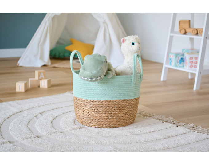 Stilvoller Aufbewahrungskorb ø 33x26 cm von ZELLER PRESENT: robust, langlebig, vielseitig, ideal für jedes Zimmer.