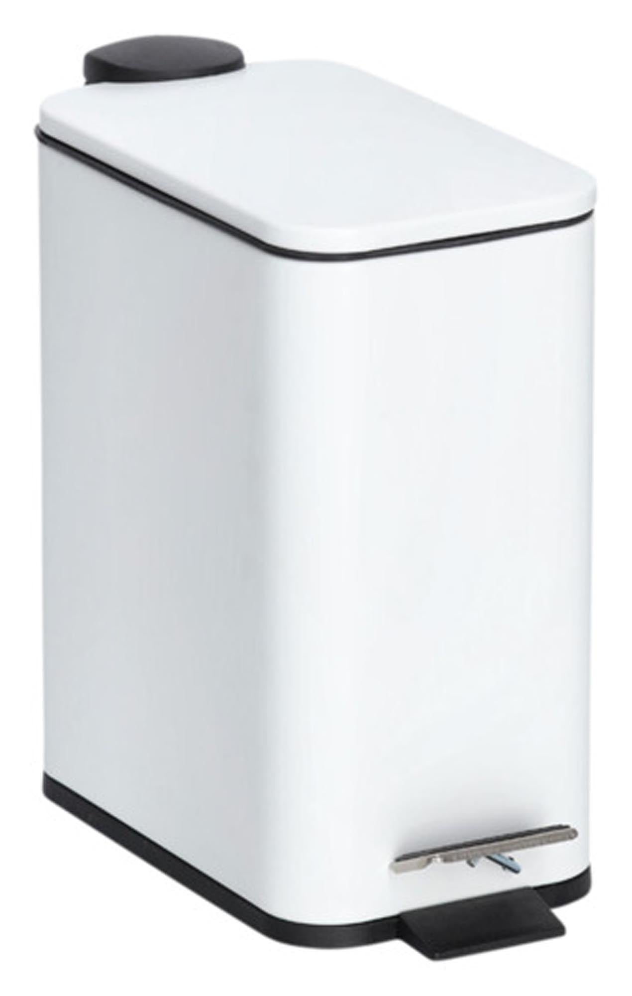 Entdecken Sie den ZELLER Treteimer Soft Close 5 l in elegantem Weiß. Ideal für Badezimmer, Büros und Küchen. Hygienisch, leise und stilvoll!