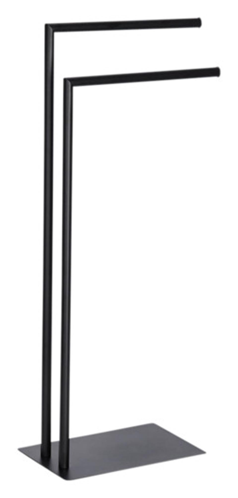 Der ZELLER Handtuchständer schwarz (34x20x82 cm) bietet stilvolle Handtuchaufbewahrung, hochwertige Materialien und modernes Design für Ihr Badezimmer.