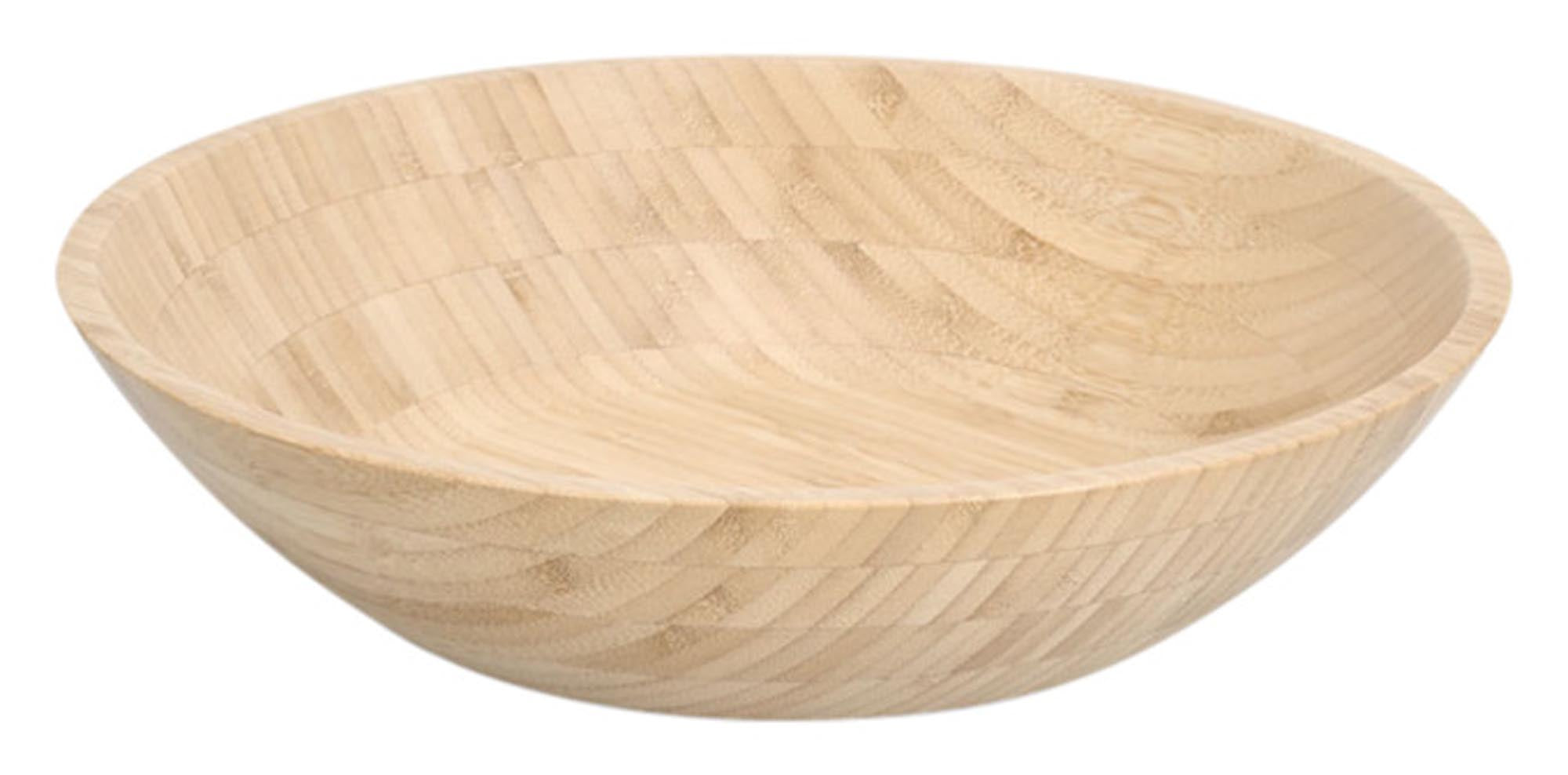 Entdecken Sie die ZELLER Bambusschale (ø 34.5x8 cm) – stilvoll, umweltfreundlich und antibakteriell. Ideal für Salate, Snacks und Dekoration.