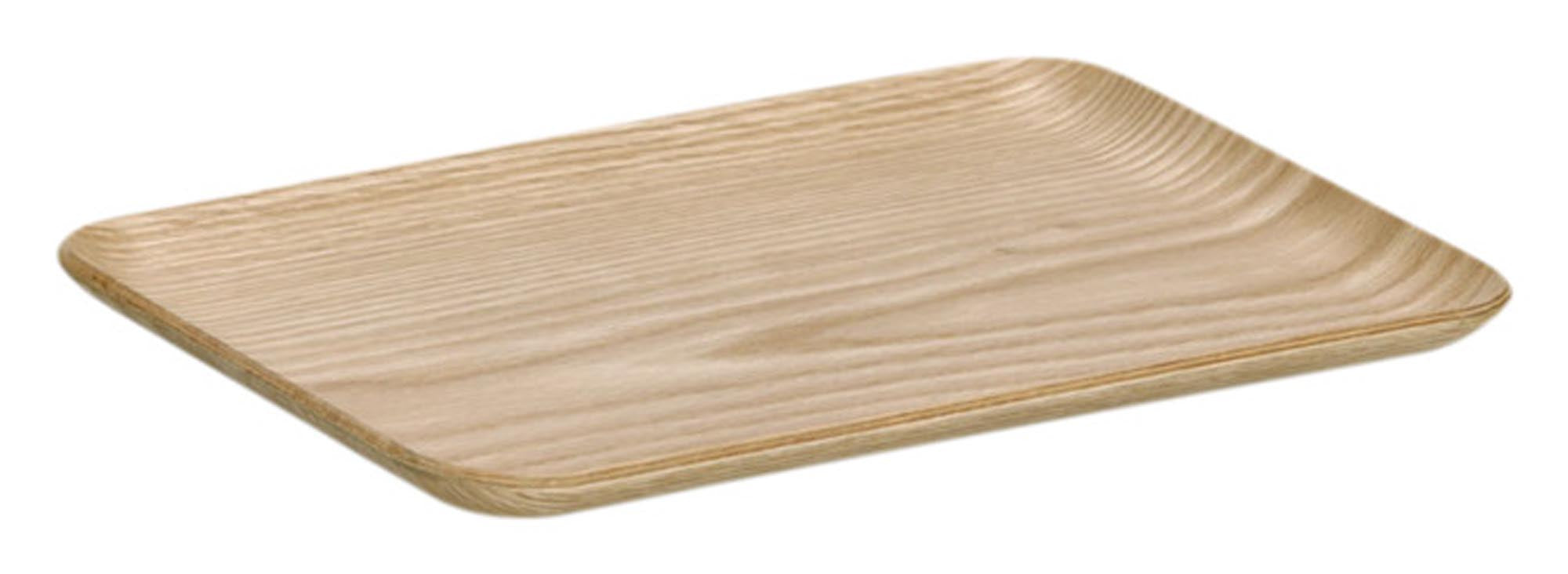 Entdecken Sie das elegante ZELLER Serviertablett aus Holz/Eichenfurnier (27x20x1.5 cm) – ideal für stilvolles Servieren und vielseitige Einsatzmöglichkeiten.