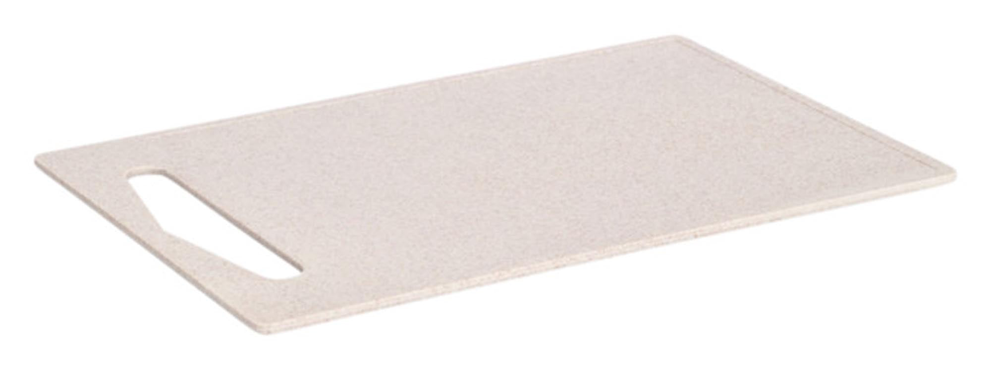 Entdecken Sie das ZELLER Schneidbrett aus Kunststoff und Weizenstroh in beige. Umweltfreundlich, rutschfest und leicht zu reinigen – ideal für jede Küche!