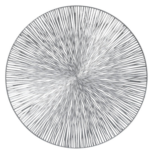 ZELLER Tischset PVC gold ø 38 cm in präsentiert im Onlineshop von KAQTU Design AG. Tischset ist von ZELLER PRESENT