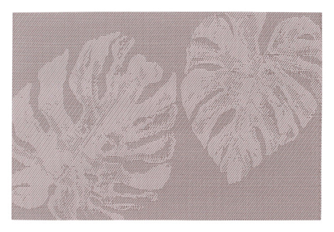 ZELLER Tischset Monstera Blatt beige 45x30 cm in präsentiert im Onlineshop von KAQTU Design AG. Tischset ist von ZELLER PRESENT