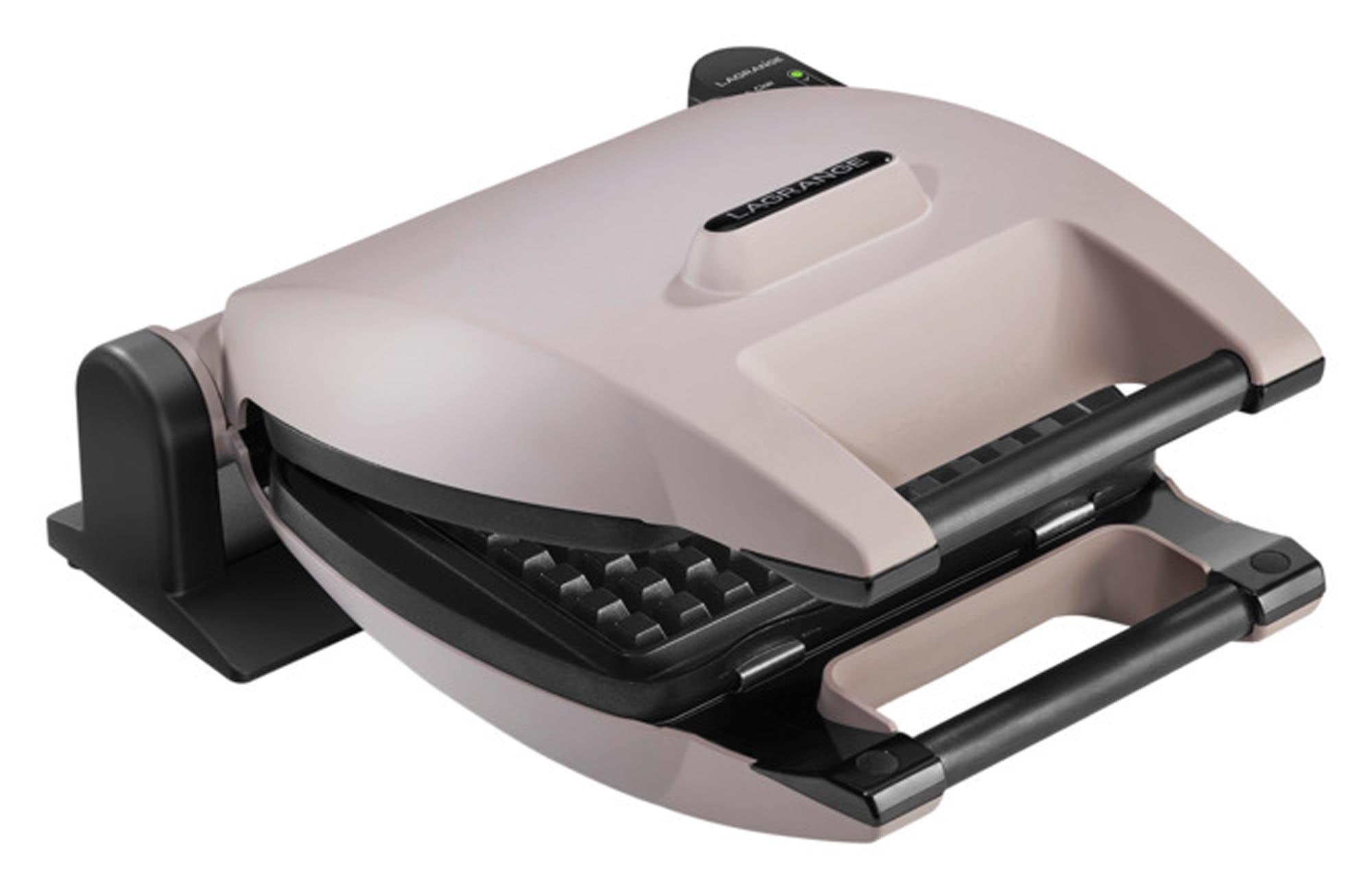 LAGRANGE Brezel- und Waffeleisen Premium Minéral: Hochwertige Verarbeitung, einfache Reinigung, sicheres Backen. Genießen Sie frisch gebackene Köstlichkeiten!