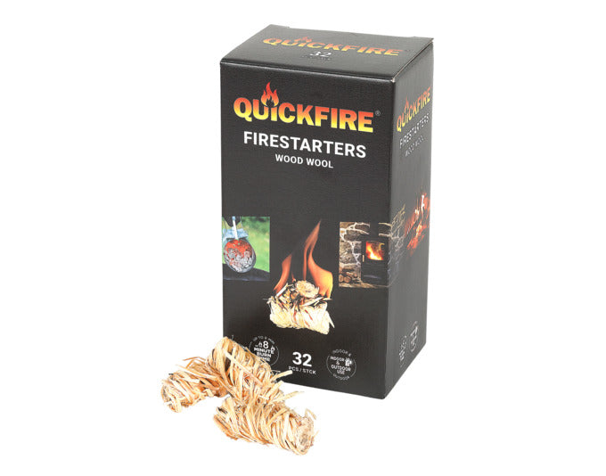 QUICKFIRE Feueranzünder 32 Feueranzünder à ca. 12g für Kamin Ofen und Grill in präsentiert im Onlineshop von KAQTU Design AG. Grillzubehör ist von QUICKFIRE