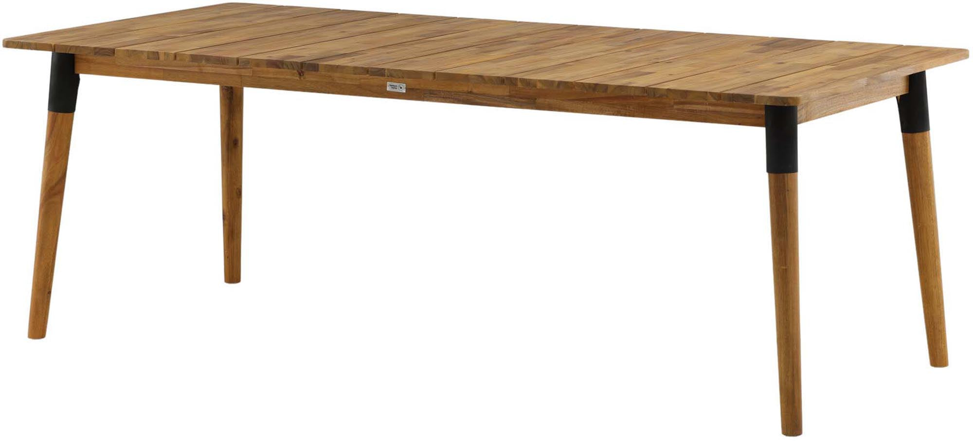 Julian Gartentisch: Elegantes Design aus Akazienholz, robust und wetterfest. Perfekt für gesellige Anlässe im Freien.