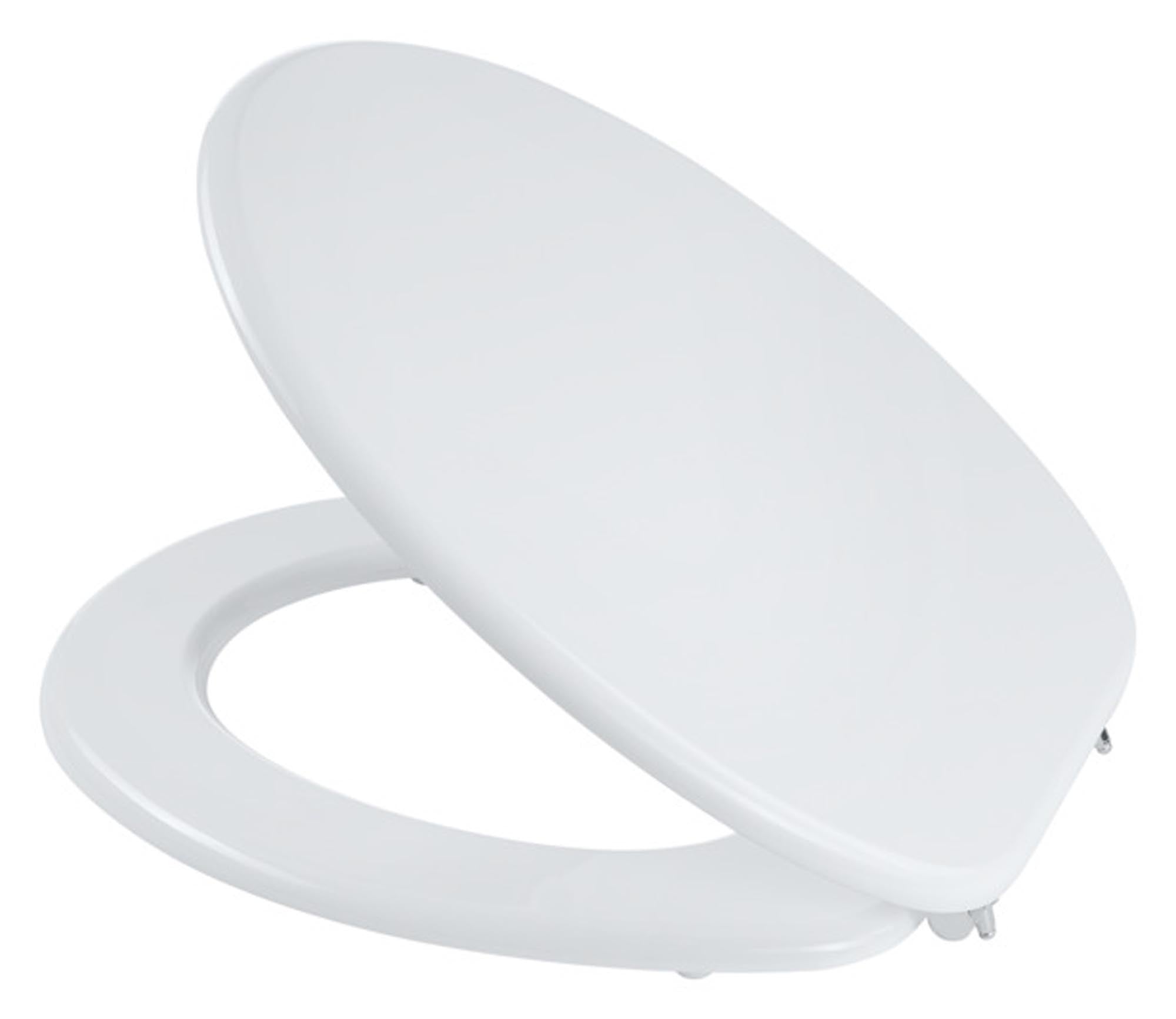 Entdecken Sie den DIAQUA WC Sitz Bilbao Slow Motion in Weiß: elegantes Design, Soft-Close-Funktion, aus hochwertigem Eukalyptus für Ihr Badezimmer.