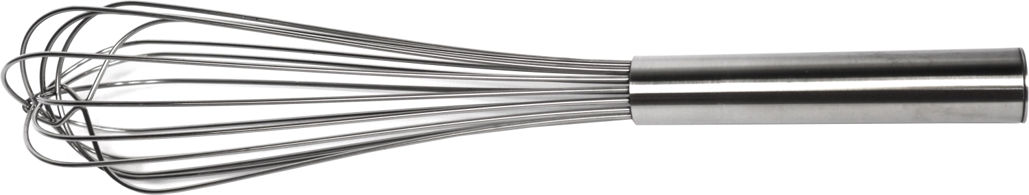 Entdecken Sie den 40cm Schwingbesen von Vollrath: 8 langlebige Edelstahl Drähte, ergonomisches Design, perfekt für alle Küchenanwendungen.