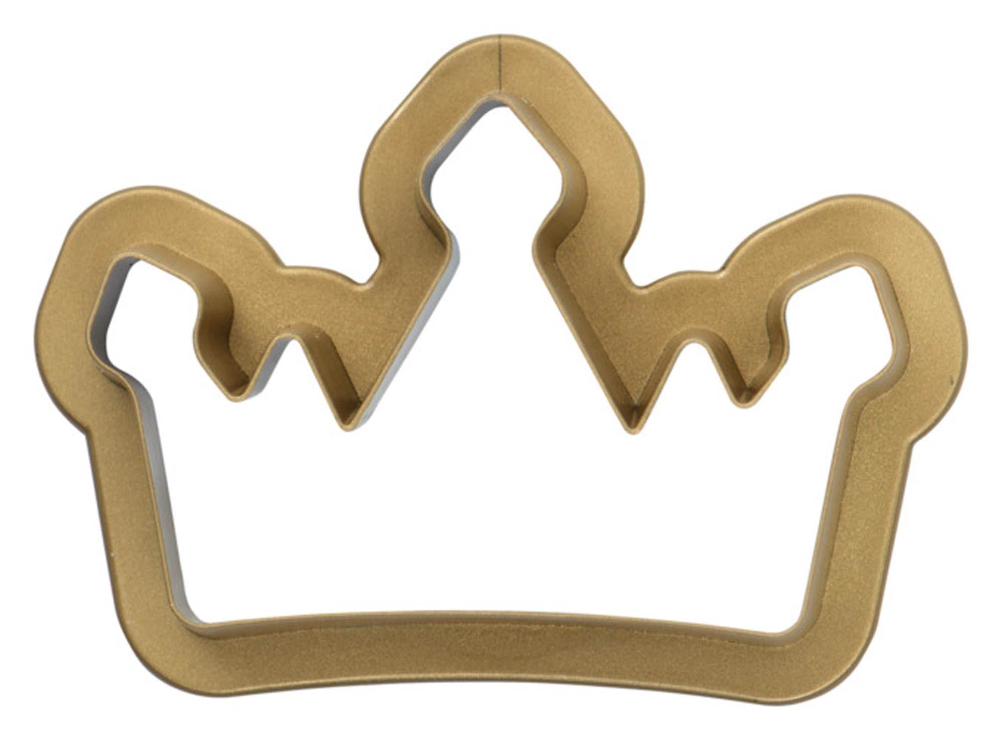 Entdecken Sie den DECORA Ausstecher Krone (7x5x2.2 cm) aus rostfreiem Edelstahl für elegante Kekse und Torten. Ideal für Geburtstagsfeiern und Hochzeiten!