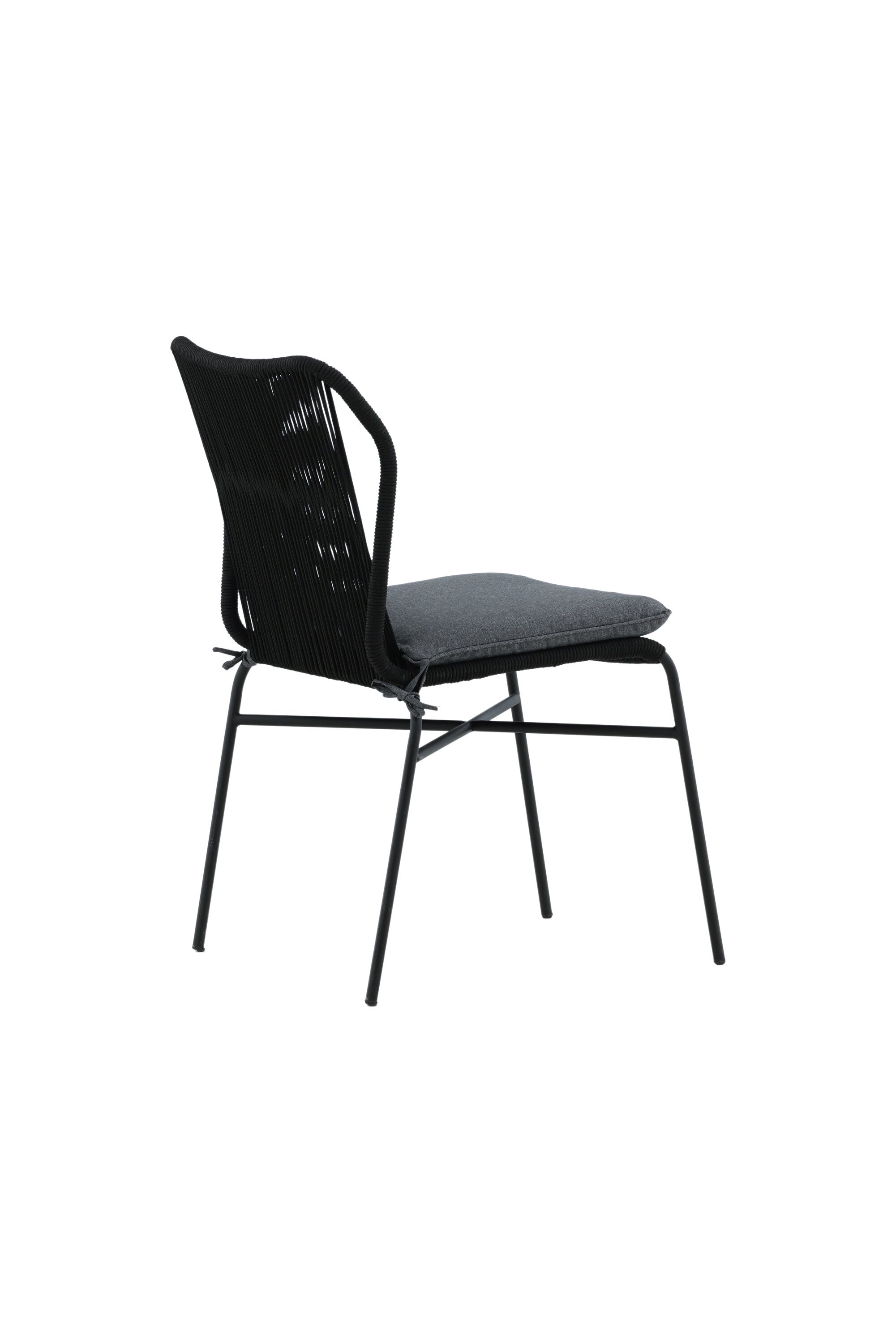 Julian Gartenstuhl in Schwarz präsentiert im Onlineshop von KAQTU Design AG. Gartenstuhl ist von Venture Home