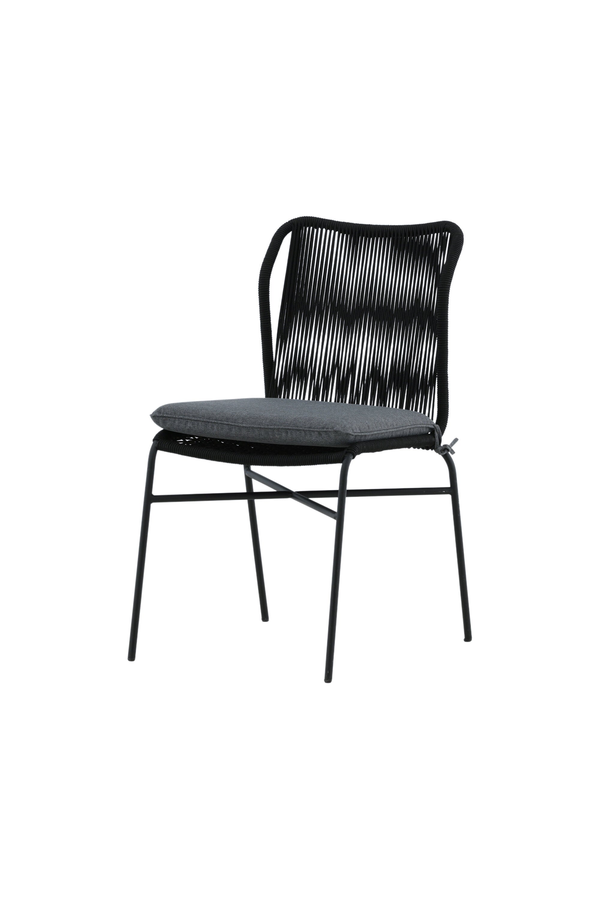 Julian Gartenstuhl in Schwarz präsentiert im Onlineshop von KAQTU Design AG. Gartenstuhl ist von Venture Home