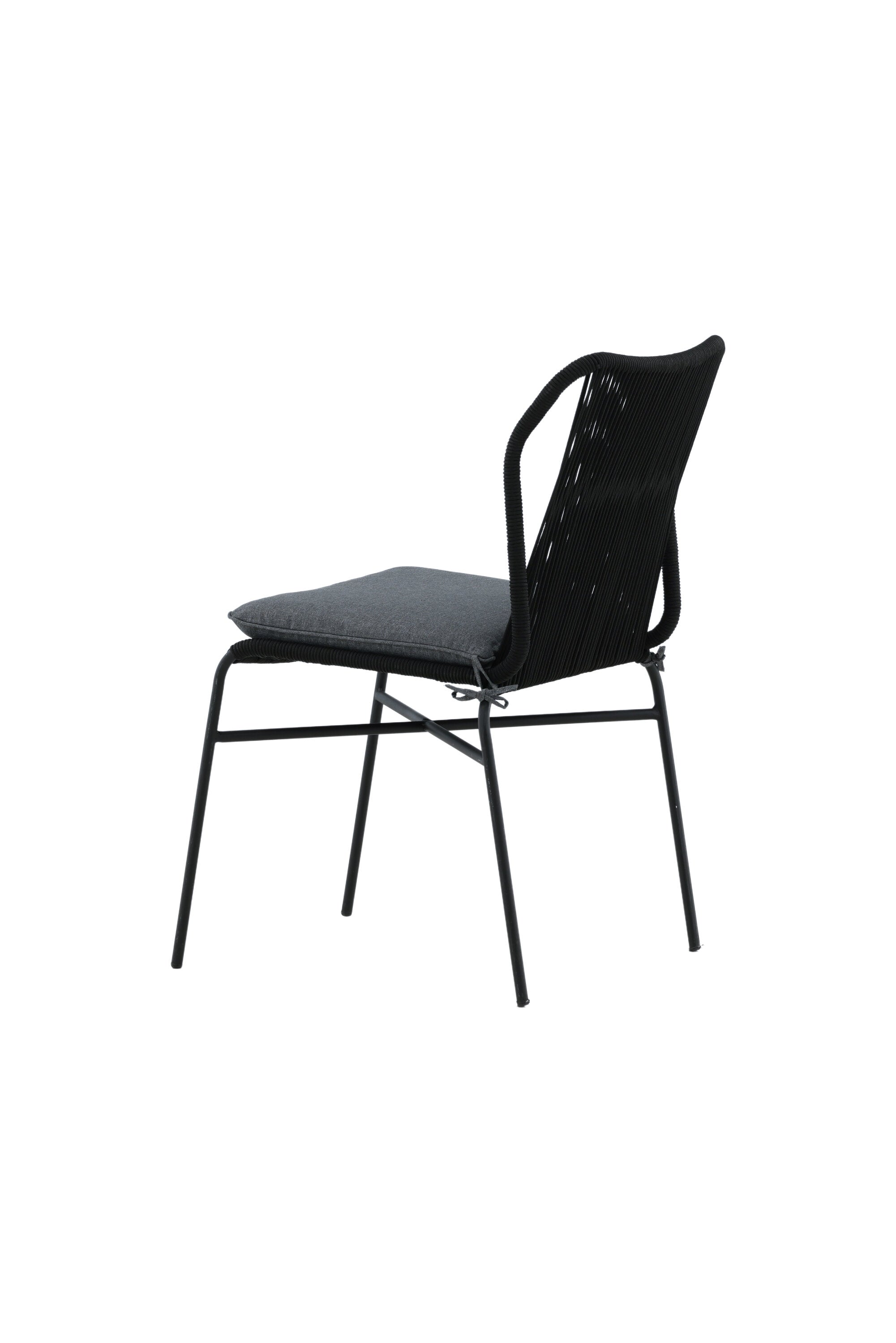 Julian Gartenstuhl in Schwarz präsentiert im Onlineshop von KAQTU Design AG. Gartenstuhl ist von Venture Home
