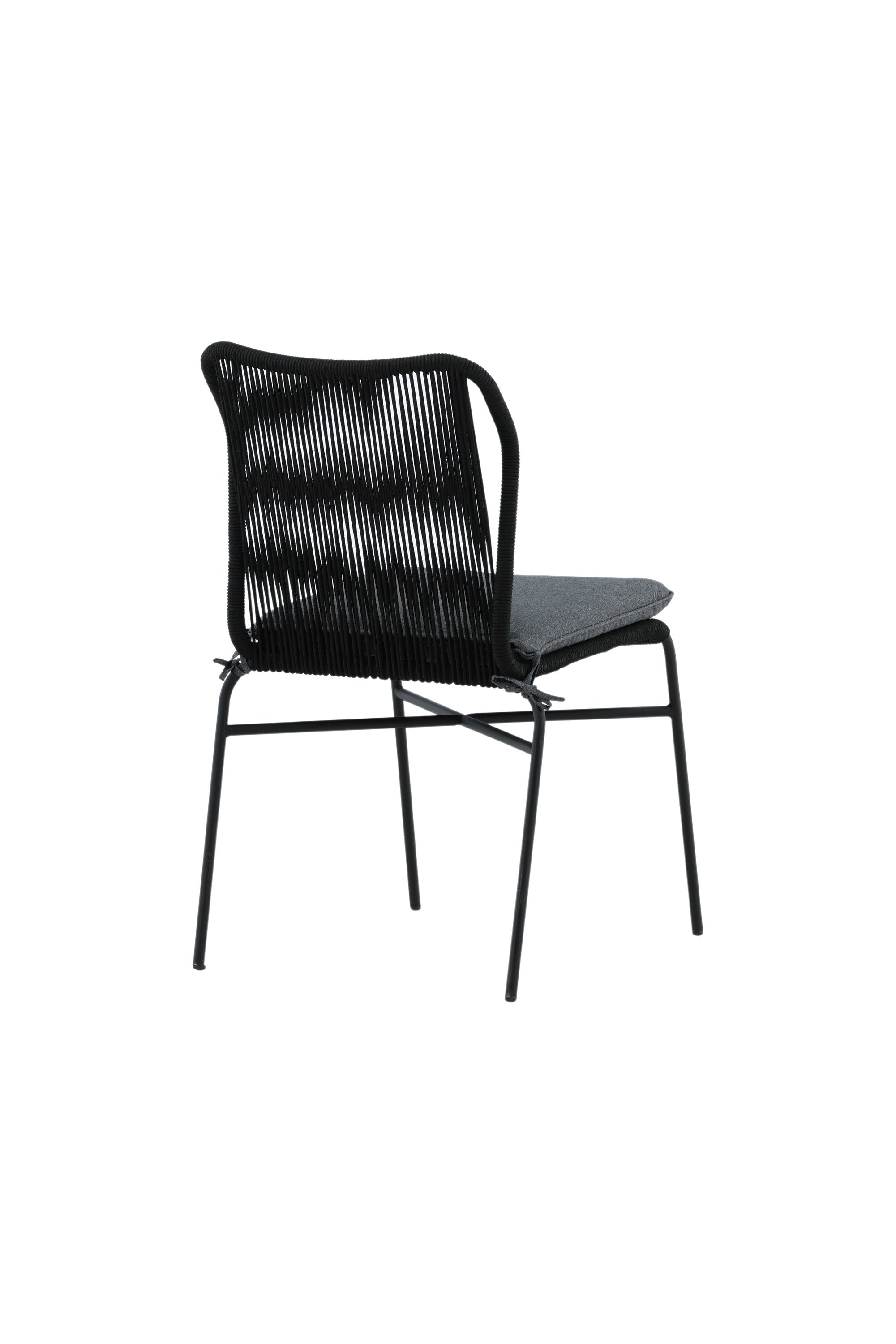 Julian Gartenstuhl in Schwarz präsentiert im Onlineshop von KAQTU Design AG. Gartenstuhl ist von Venture Home