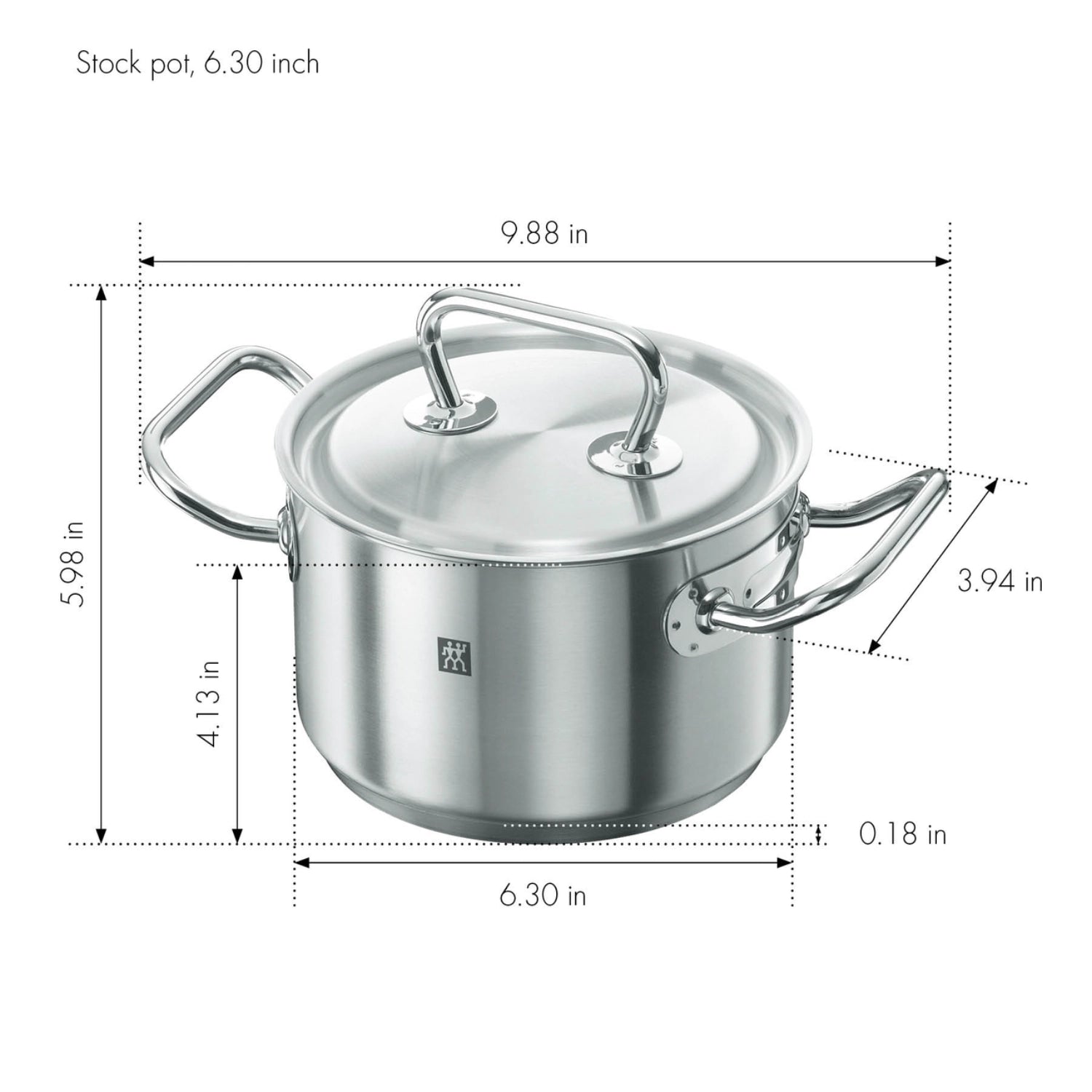 Elegantes 4-teiliges Kochtopfset von Zwilling Twin Classic, perfekt für kreative Kochabenteuer und stilvolle Küchenausstattung.