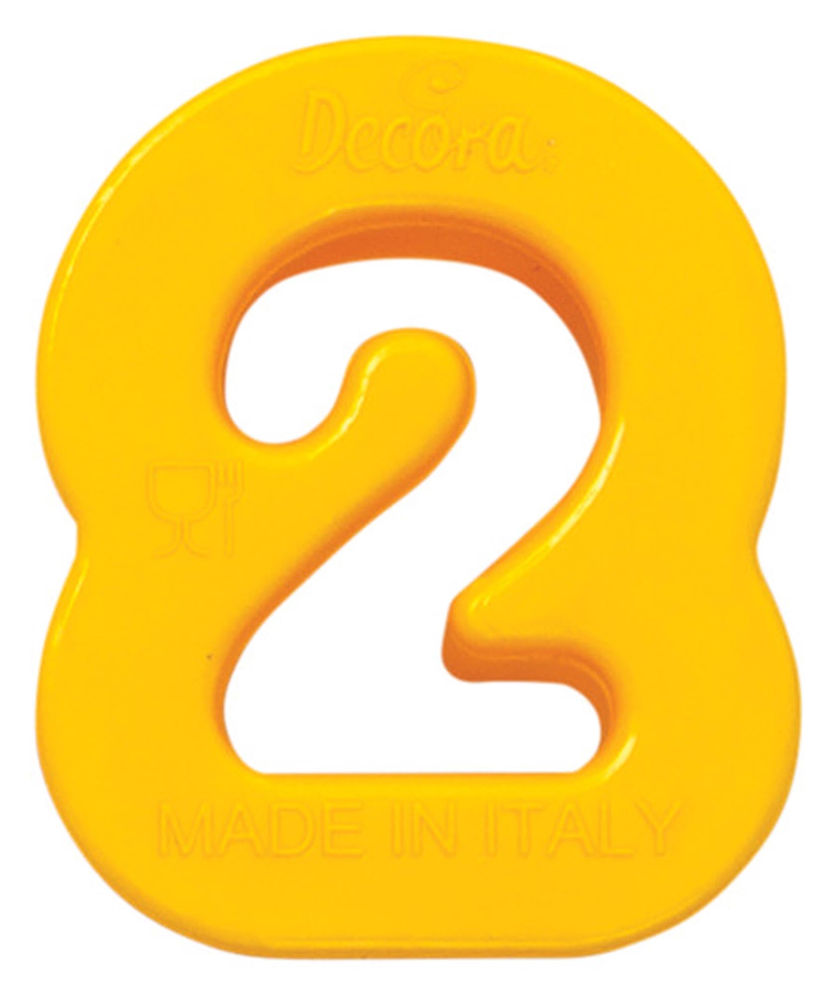 DECORA Ausstecher: 36-teiliges Set für kreative Backprojekte. Buchstaben & Zahlen aus lebensmittelechtem Kunststoff, ideal für Teig & Fondant.