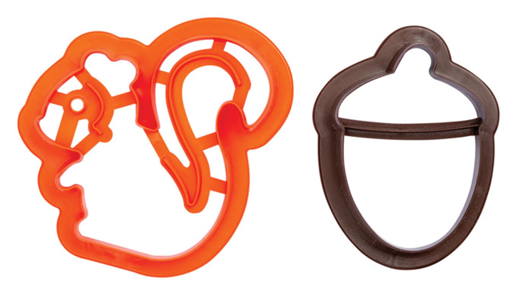 Entdecken Sie die DECORA Ausstecher 2er Eichhörnchen & Eichel – ideal für kreative Herbst- und Winterbäckerei. Hochwertiger Edelstahl, spülmaschinenfest!