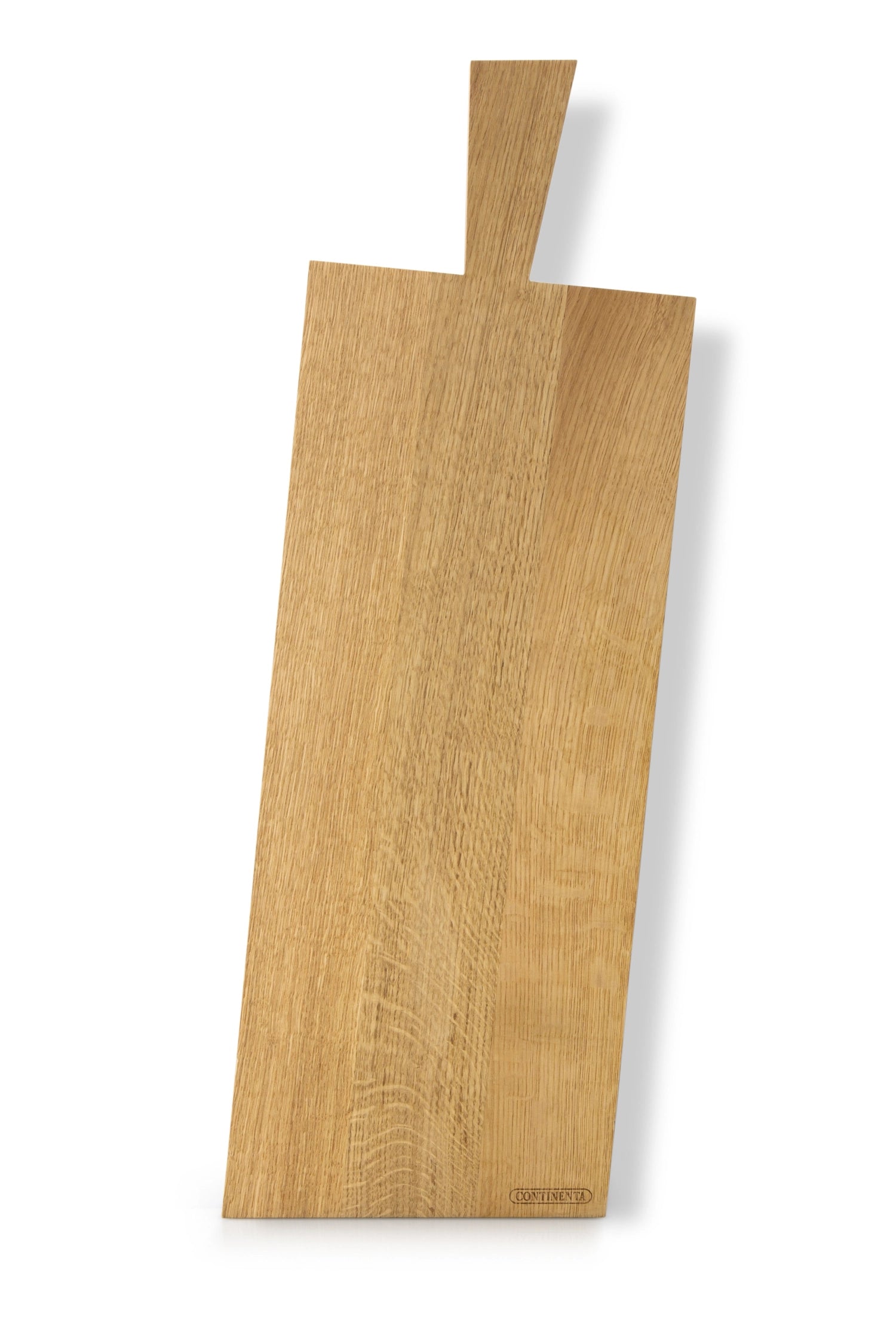 Elegantes, geöltes Eichen-Schneidebrett von Continenta, 70 x 23 x 2 cm, ideal für die Zubereitung und Präsentation von Speisen in jeder Küche.