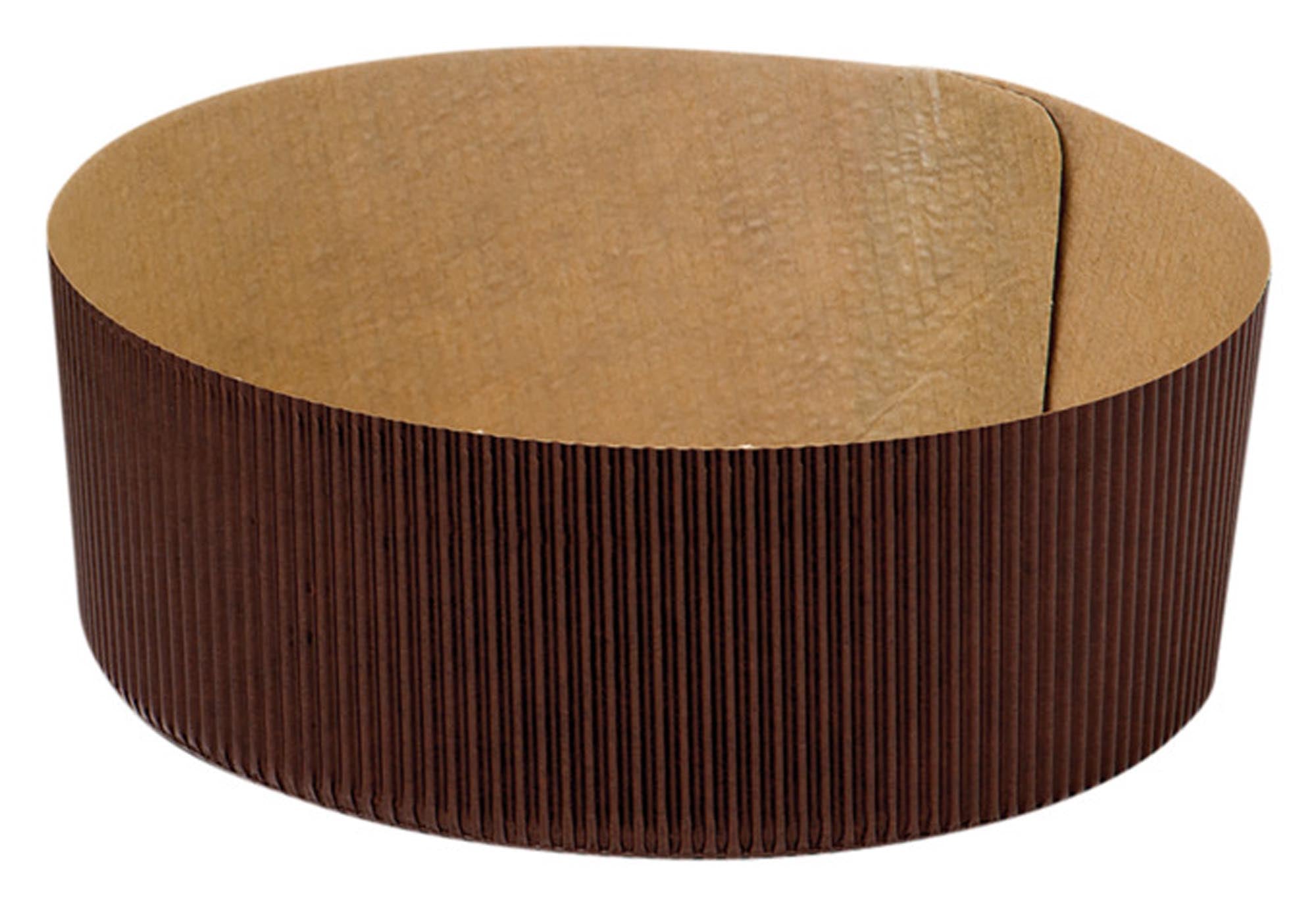 Entdecken Sie die DECORA Panettone-Formen niedrig 5er Set aus Cellulose Papier. Ideal für festliche Panettoni, hitzebeständig und nachhaltig!