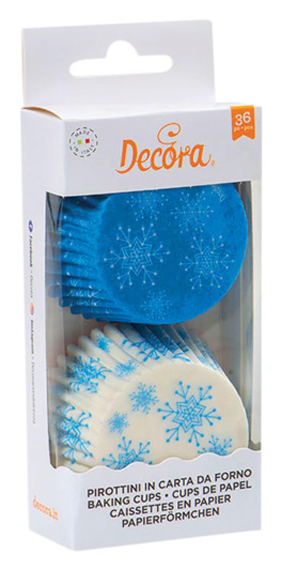 Entdecken Sie die DECORA Papier-Backförmchen Frozen Stars: 36 Stück, hitzebeständig, ideal für Muffins und Cupcakes, perfekt für Kindergeburtstage!