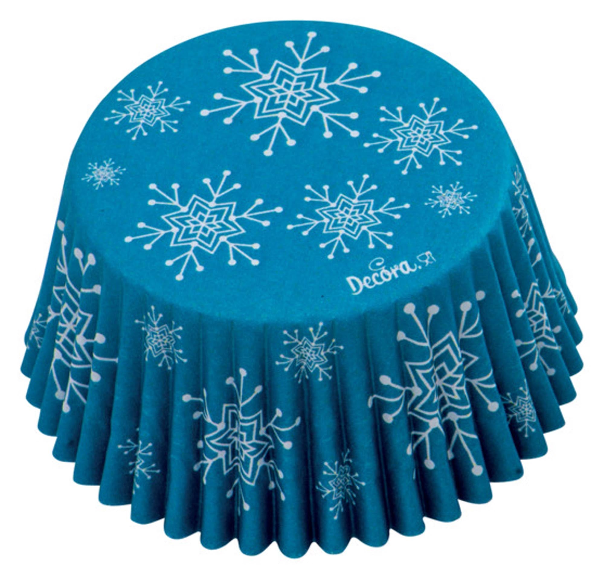 Festliche Papier-Backförmchen von DECORA, ideal für Muffins & Cupcakes. 36 Stück, ø 5x3.2 cm, fett- & wasserabweisend.