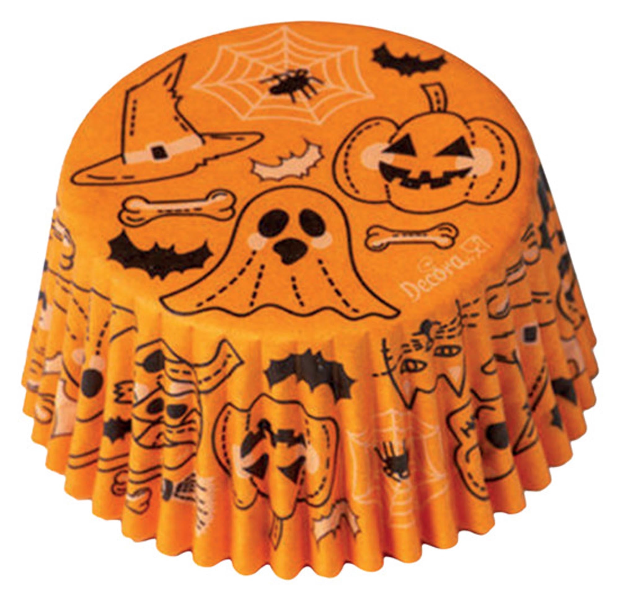 Festliche Papier-Backförmchen von DECORA, ideal für Muffins & Cupcakes. 36 Stück, ø 5x3.2 cm, fett- & wasserabweisend.