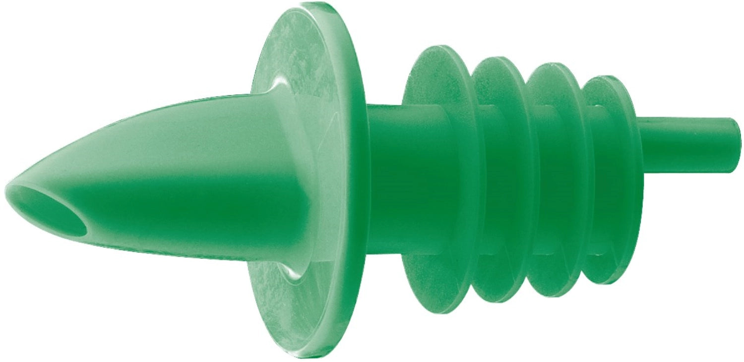 Jet-Pour Ausgiesser Grün von Westmark: Präzise Dosierung für Cocktails, modernes Design, spülmaschinengeeignet. Ideal für Barkeeper!