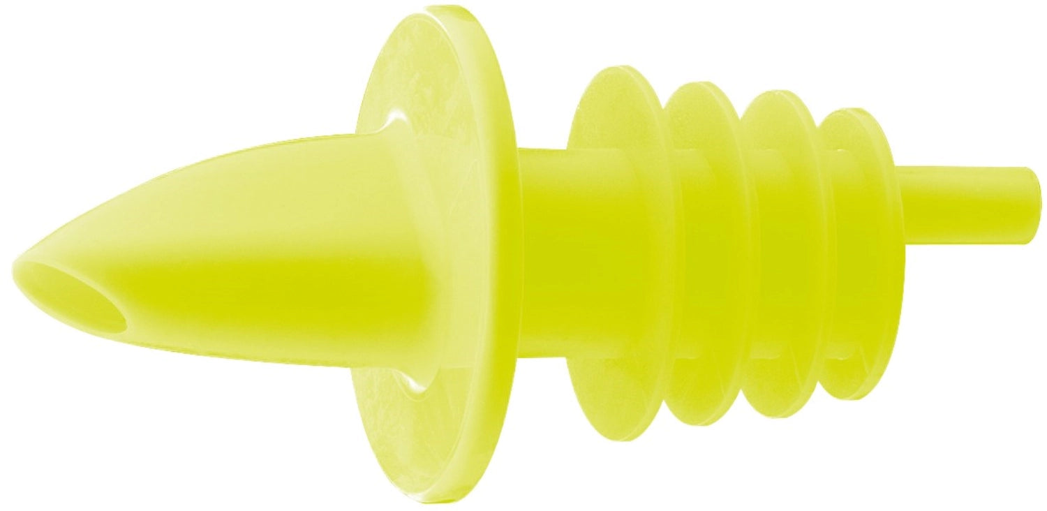 Jet-Pour Ausgiesser Gelb von Westmark: Präzises Ausgießen für Cocktails, robust, spülmaschinengeeignet und stylisch. Ideal für jede Bar!