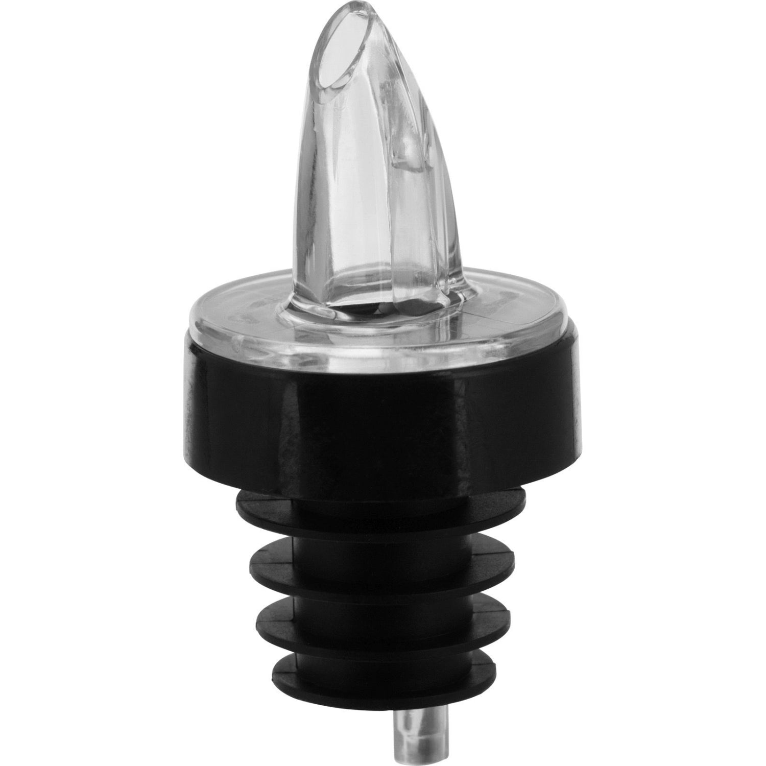 4 pièces. Becs Jet-Pour transparents