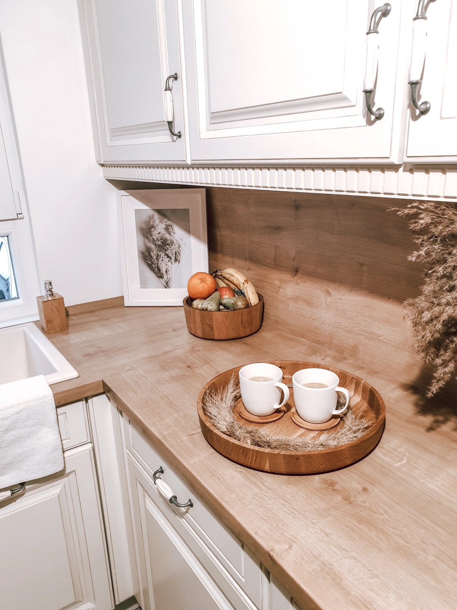 Eiche Schale, 38x5.4 cm