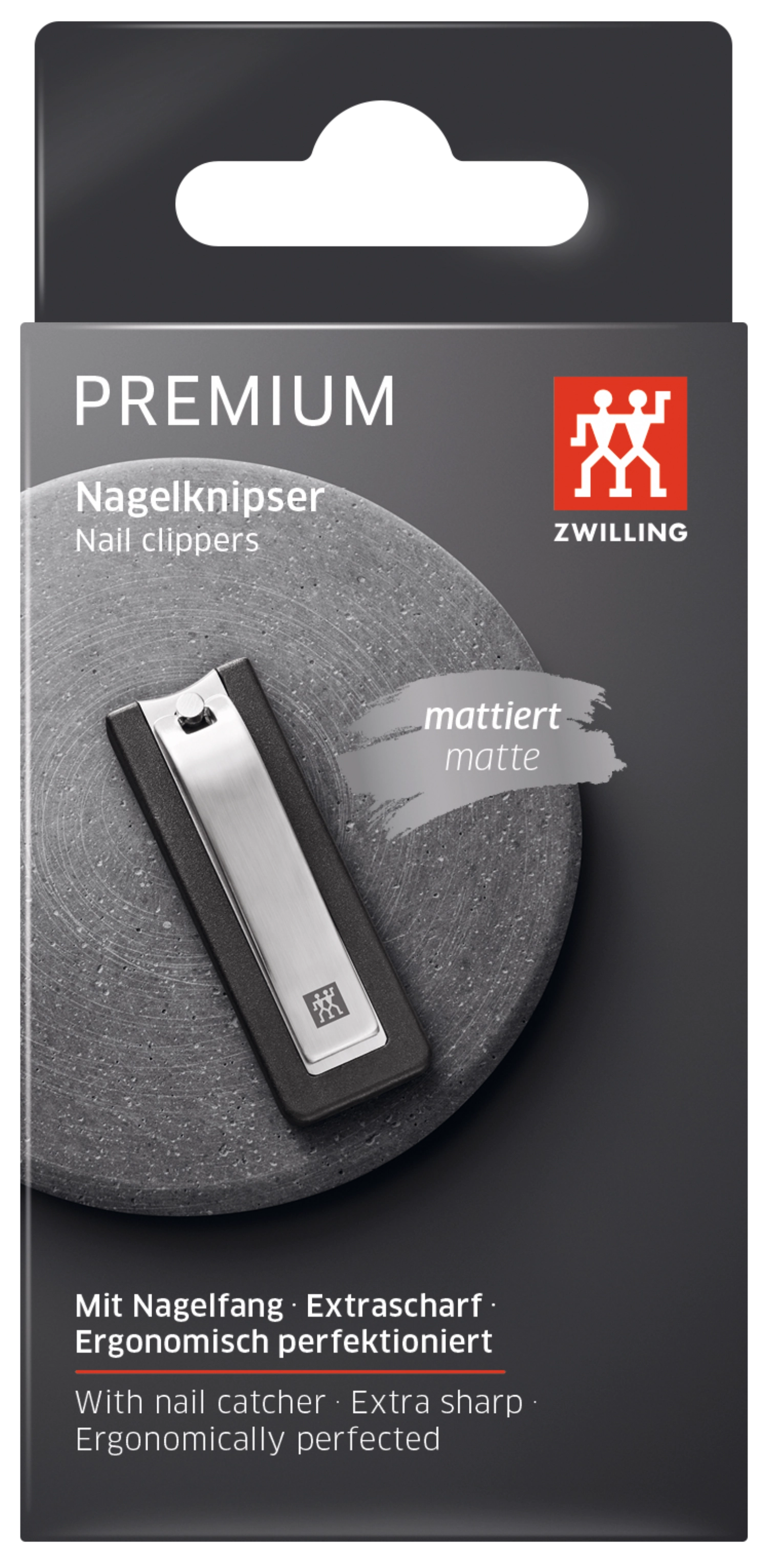 Hochwertiger Nagelknipser TWIN Box Prime von Zwilling Beauty, 65 mm, für exakte und mühelose Nagelpflege, perfekt für die Maniküre.