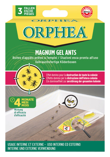 ORPHEA Ameisenfalle Gel Magnum in präsentiert im Onlineshop von KAQTU Design AG. Insektenabwehr ist von ORPHEA