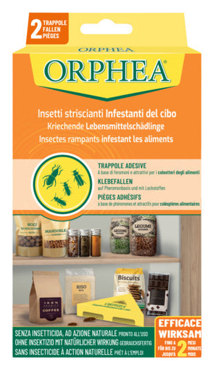 ORPHEA Falle kriechende Lebensmittelschädlinge in präsentiert im Onlineshop von KAQTU Design AG. Insektenabwehr ist von ORPHEA