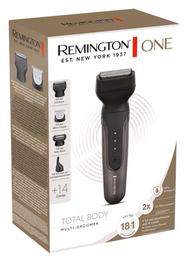 Entdecken Sie den REMINGTON PG780 Multigroomer – Ihr vielseitiger Bartschneider für perfekte Körperpflege. Wasserdicht, leistungsstark und individuell anpassbar!