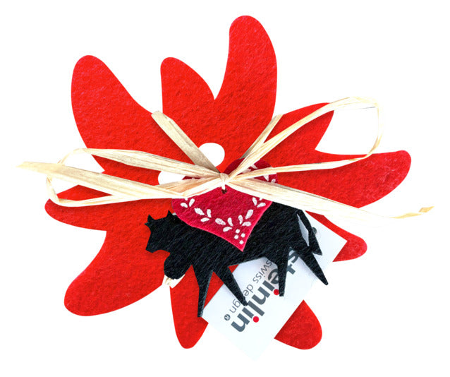 Entdecken Sie die stilvollen STEINLIN Untersetzer Edelweiss in Rot – 4 Stück aus robustem Filz, ideal zum Schutz Ihrer Oberflächen. Perfekt für jeden Anlass!