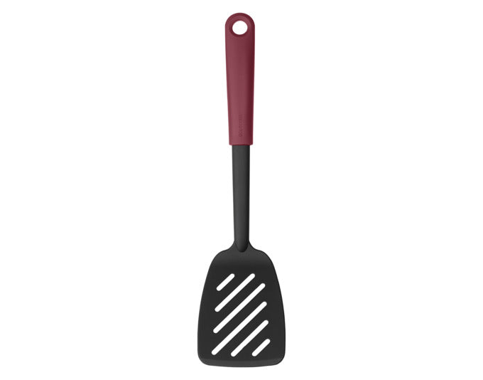 BRABANTIA Pfannenwender Tasty+ aubergine red in  präsentiert im Onlineshop von KAQTU Design AG. Kochbesteck ist von BRABANTIA