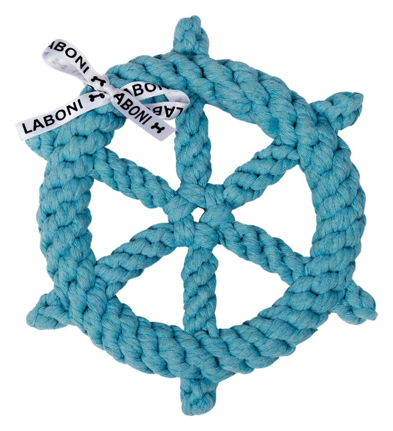 Entdecken Sie das LABONI Spielzeug Skipper aus 100% Baumwolle. Ideal für aktive Hunde, fördert Fitness und Sicherheit beim Spielen.