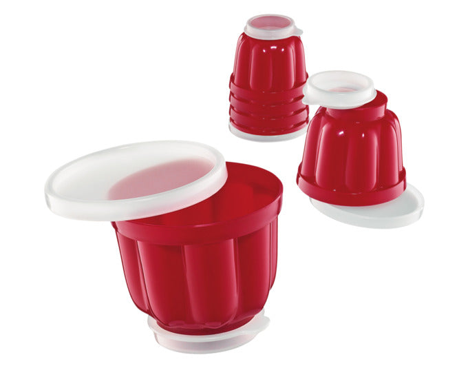 KÜCHENPROFI Puddingformen Bake 6 Stück 150 ml ø 7.5x6 cm in präsentiert im Onlineshop von KAQTU Design AG. Backform / Backblech ist von KÜCHENPROFI