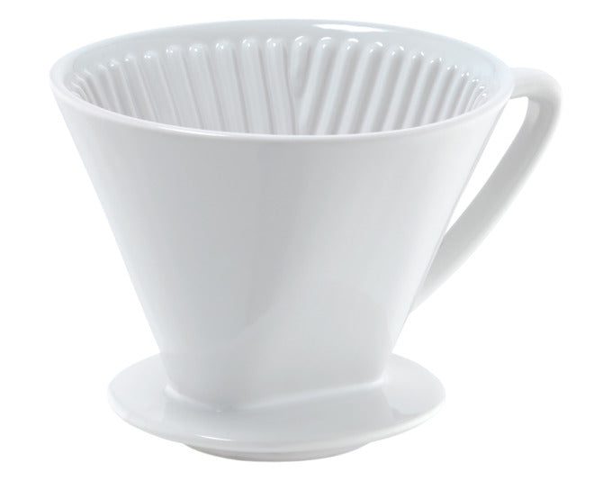 CILIO Kaffeefilter Grösse 4 Keramik weiss ø 14x10.5 cm in präsentiert im Onlineshop von KAQTU Design AG. Haushaltshilfen ist von CILIO
