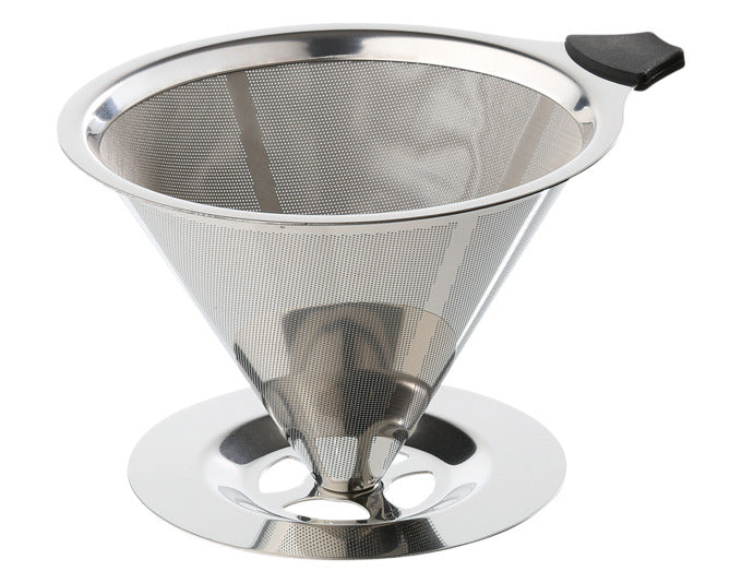 CILIO Dauerkaffeefilter mit Standfuss Inox Grösse 4 ø 12.5x9 cm in präsentiert im Onlineshop von KAQTU Design AG. Haushaltshilfen ist von CILIO